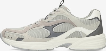 Poelman Sneakers laag 'Dean' in Grijs: voorkant