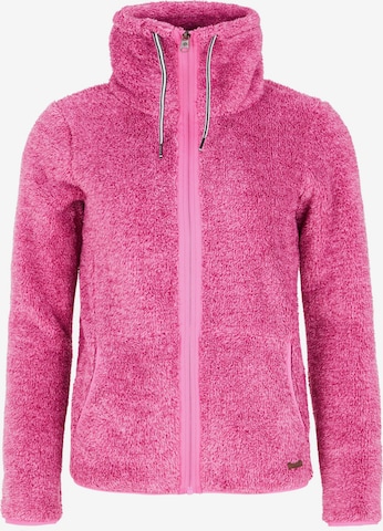 PROTEST Fleecejacke 'RIRI' in Pink: Vorderseite