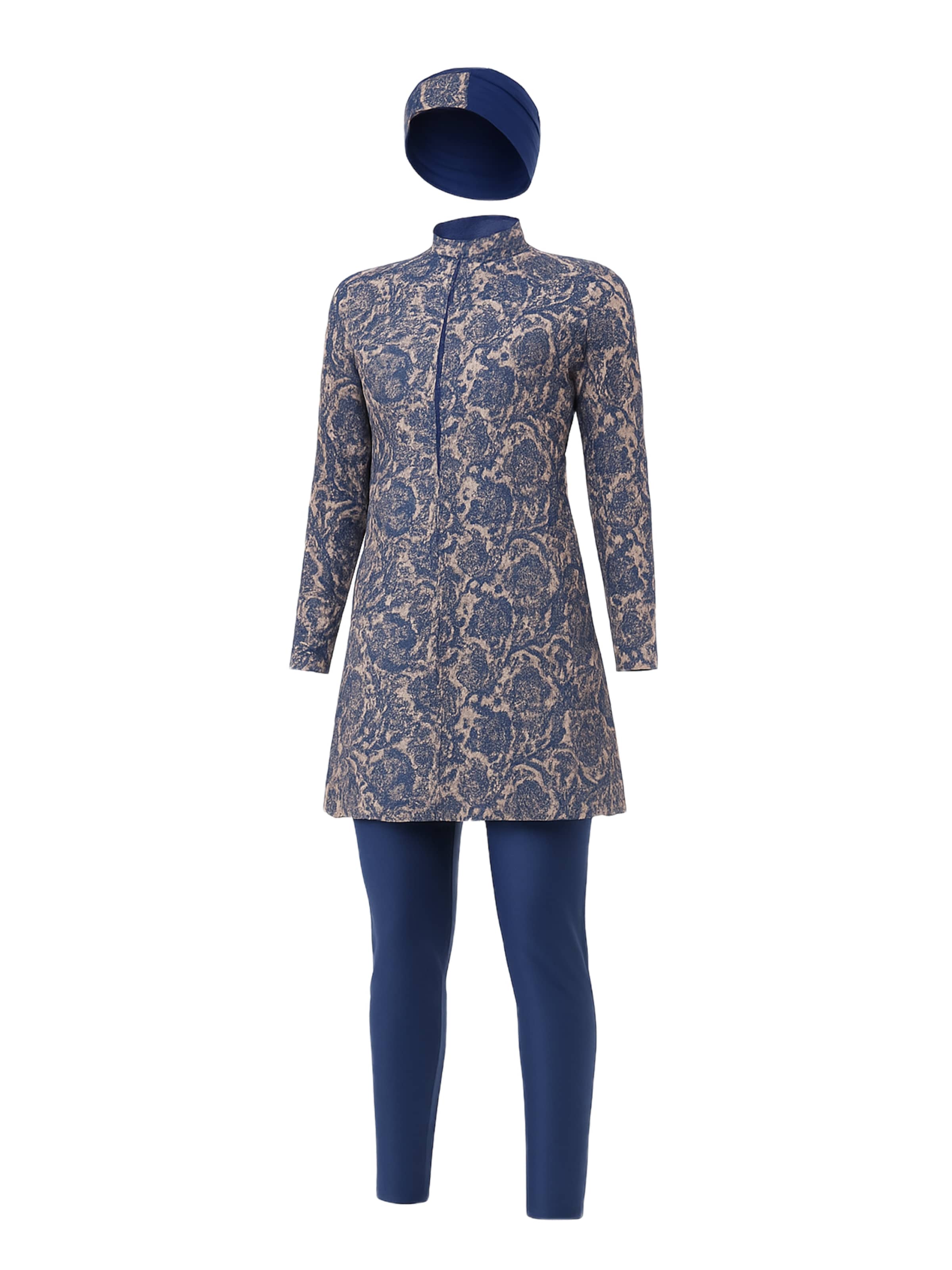 C&City Badeanzug in Blau: Vorderseite