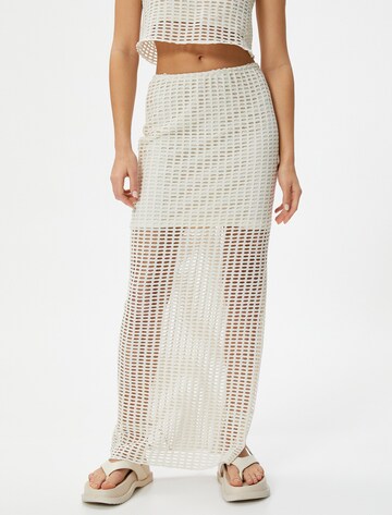 Koton Rok in Beige: voorkant