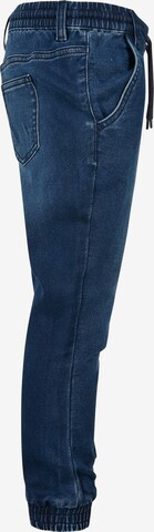 Urban Classics Tapered Broek in Blauw