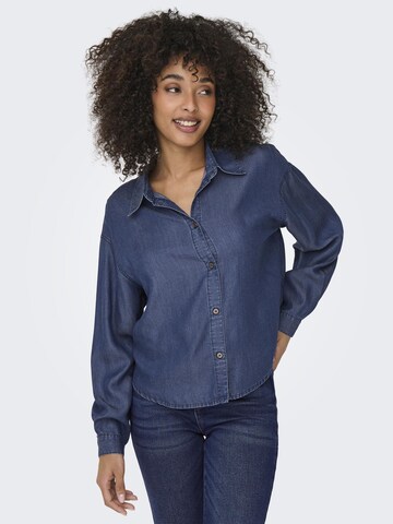 Chemisier 'ONLCharis' ONLY en bleu
