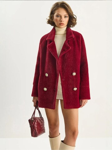 Bianco Lucci Tussenmantel in Rood