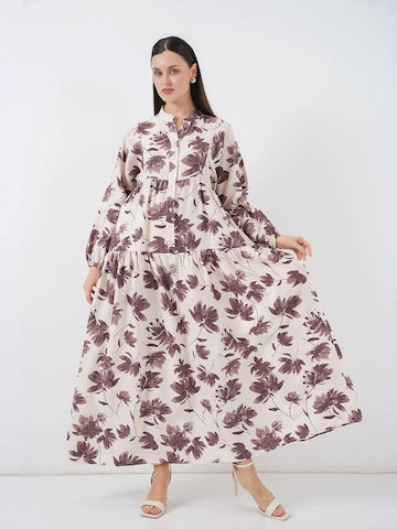 Bigdart - Vestido de verão em castanho