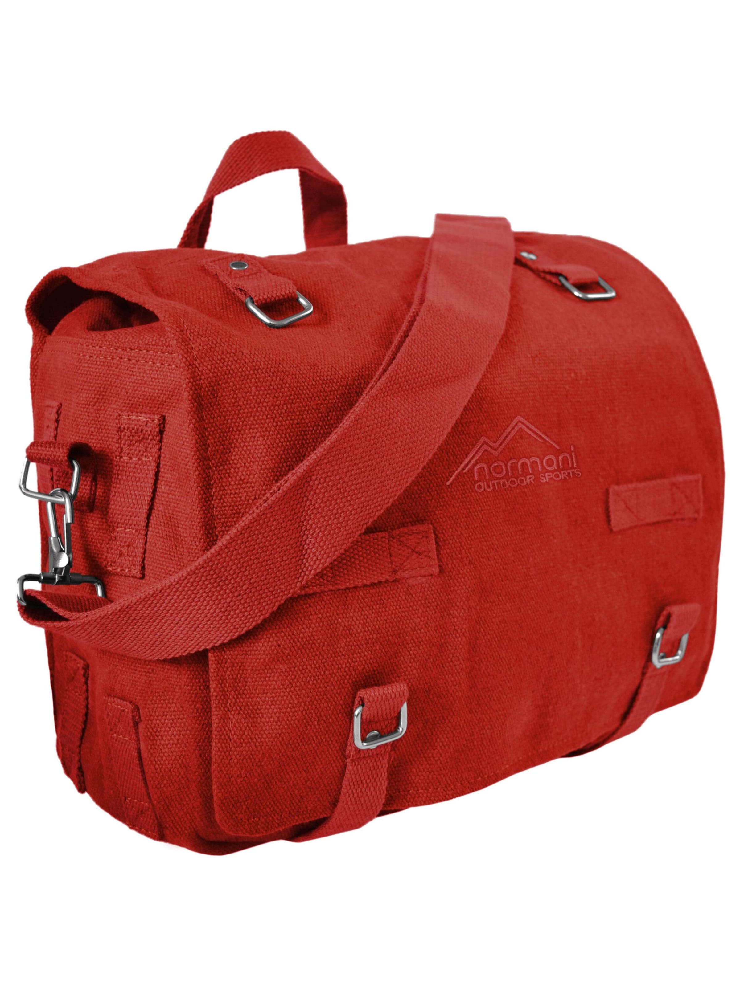 Sac à bandoulière normani en rouge : devant