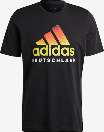 T-Shirt fonctionnel 'DFB DNA' ADIDAS SPORTSWEAR en noir : devant