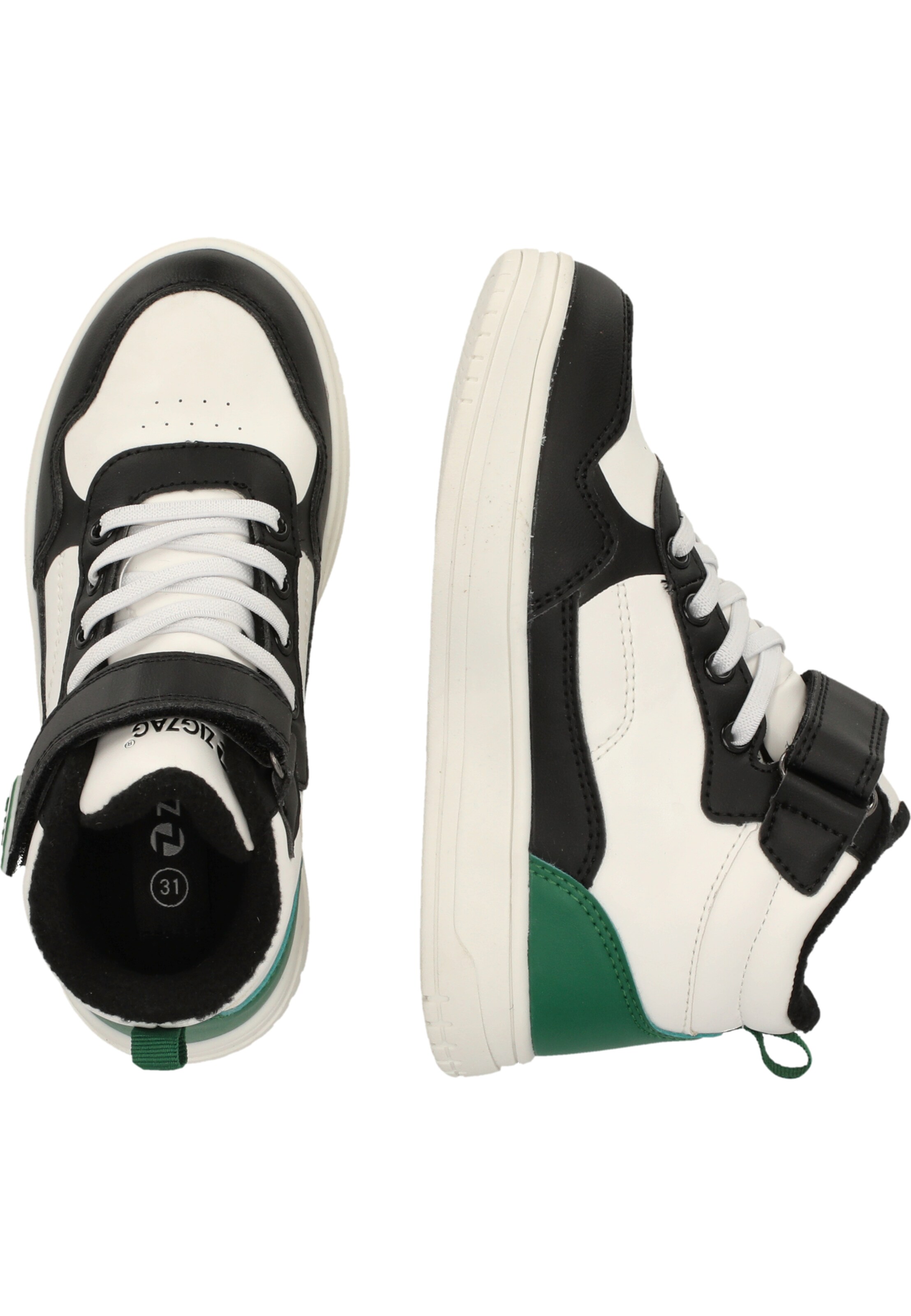 ZigZag Sneaker 'Lodan' in Weiß