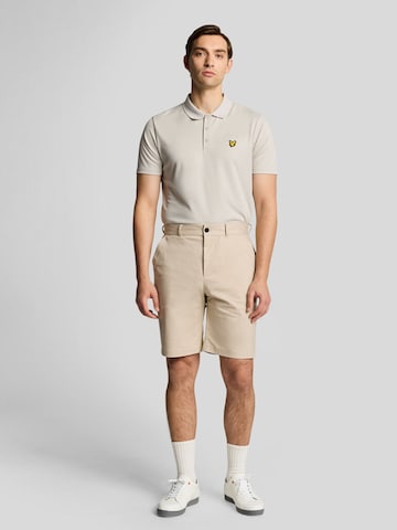 Lyle & Scott Regular Sportbroek in Beige