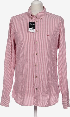 McGREGOR Button Up Shirt in L in Pink: front