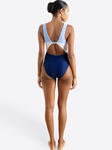 Horizon Athletic Push-up Sports swimsuit 'Tasman One Piece Luna' in Blue