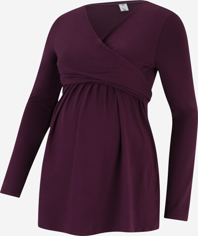 Bebefield Shirt 'Fabienne' in aubergine, Produktansicht