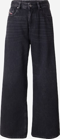DIESEL Wide Leg Farkut '1996 D-SIRE' värissä musta: etupuoli