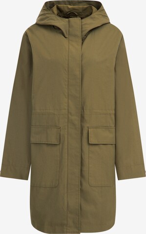 Parka mi-saison WE Fashion en vert : devant