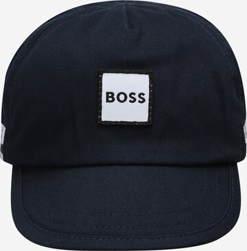 BOSS Kidswear Klobúk - Modrá: predná strana