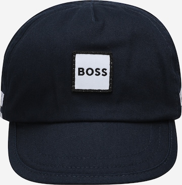 BOSS Kidswear - Sombrero en azul: frente