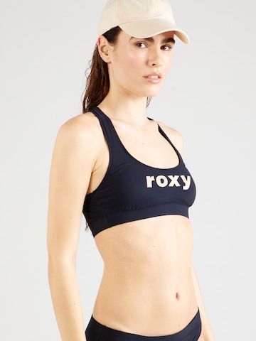 ROXY Bustier Sportbikinitop 'ACTIVE' in Zwart: voorkant