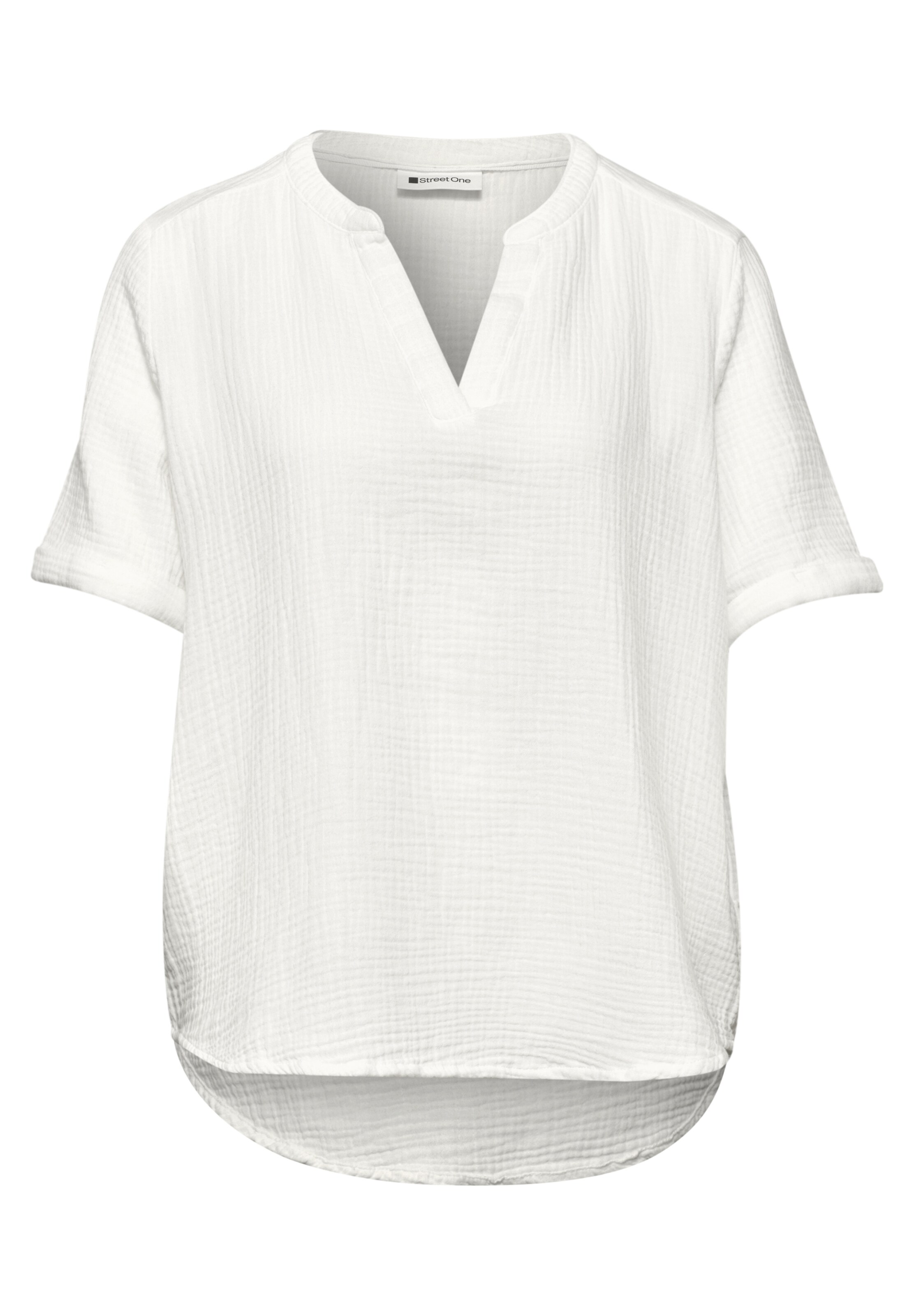 STREET ONE Bluse in Weiß: Vorderseite