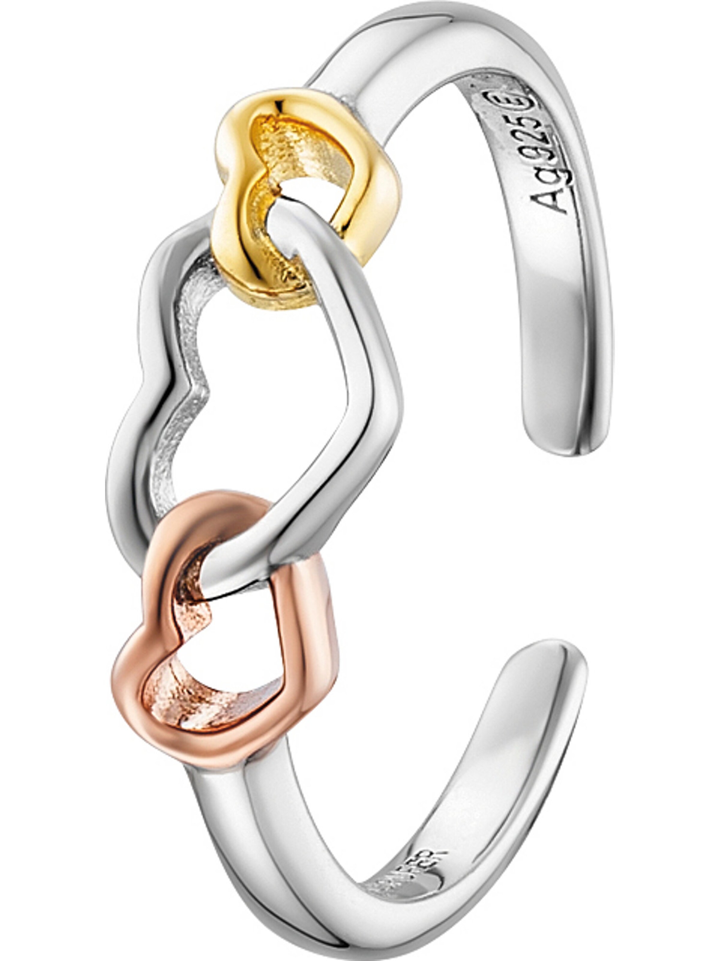 Engelsrufer Ring in Silber: Vorderseite