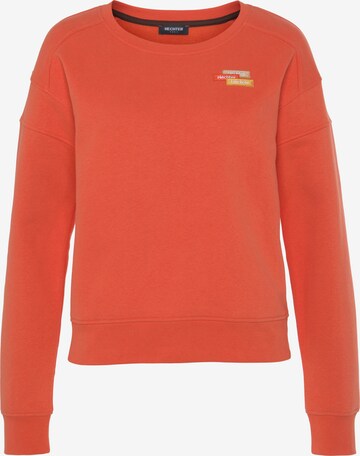 HECHTER PARIS Sweatshirt in Orange: front