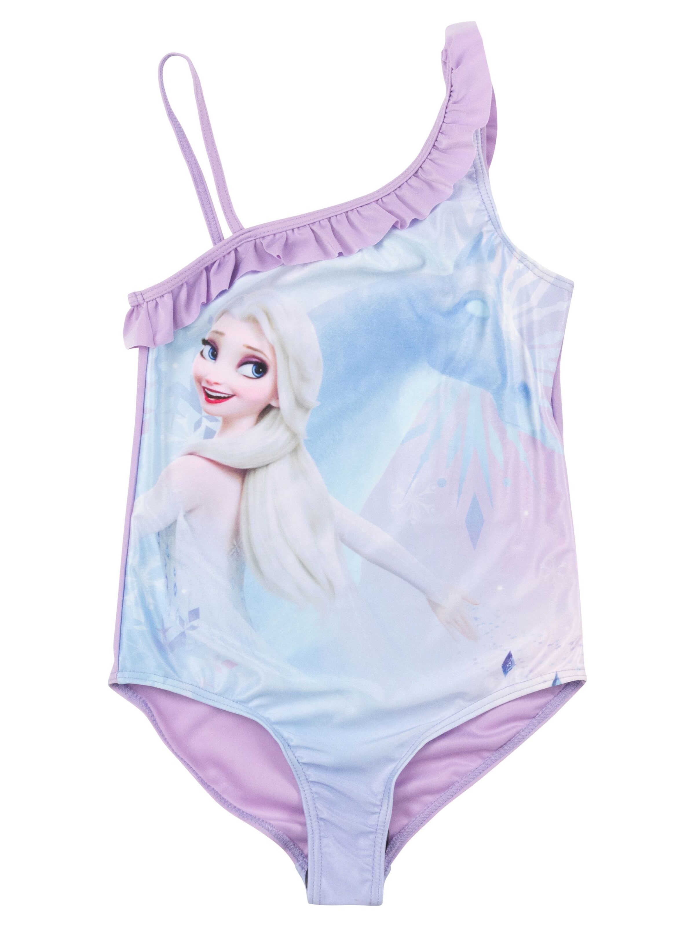 Disney Die Eiskönigin Swimsuit 'Elsa Frozen' in Purple: front