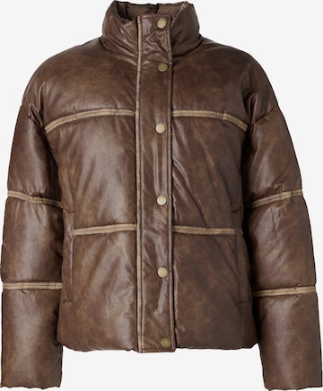 GUESS Välikausitakki värissä ruskea: etupuoli