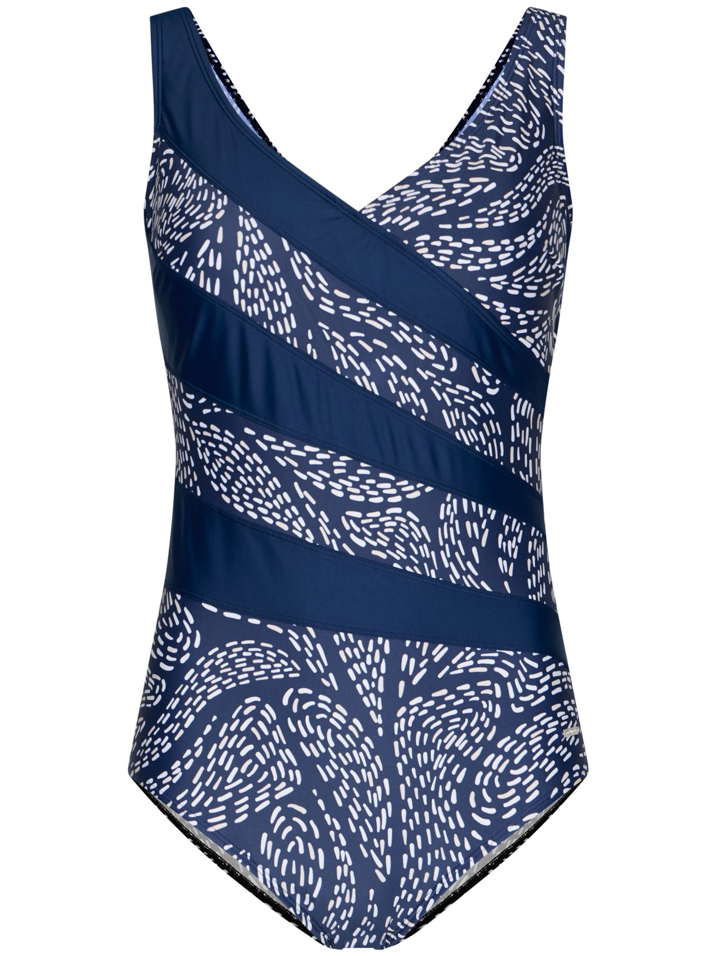 Pastunette Klassisch Shapingbadeanzug‌‌‌‌‌‌‌ in Blau: Vorderseite