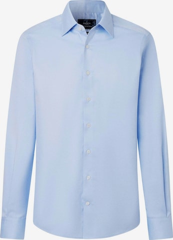 Hackett London Slim Fit Hemd in Blau: Vorderseite
