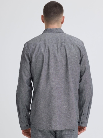 Regular fit Camicia ' BHAban Slub Linen Mix ' di BLEND in nero