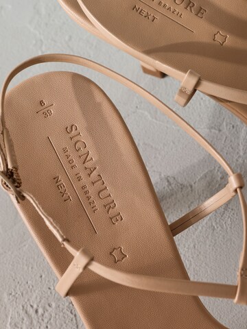 Next Sandaal in Beige