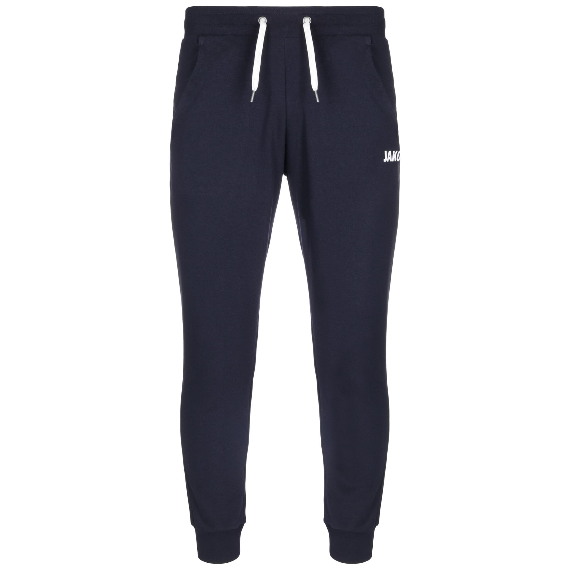 JAKO Tapered Sporthose in Blau: Vorderseite