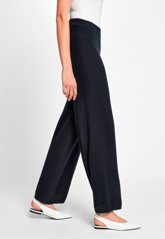 Wide Leg Pantalon include en bleu