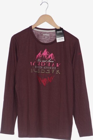 ICEPEAK Top & Shirt in XXL in Red: front