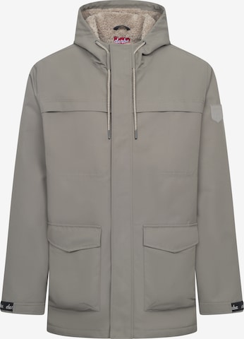Veste fonctionnelle 'Phoebholm dog' Derbe en gris : devant