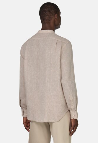 Boggi Milano Regular fit Overhemd in Beige