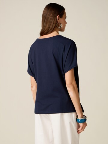 oltre - Camiseta en azul
