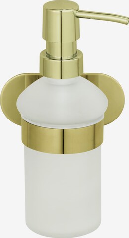 Wenko Bathroom Set 'Turbo-Loc® Orea' in Gold: front