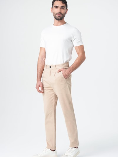 M.O.D MIRACLE OF DENIM Lærredsbukser i 29/28 i beige, Produktvisning