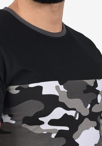 !Solid Shirt 'Callux' in Black