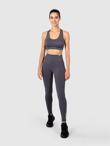 Smilodox Bralette Sports bra 'Vanessa' in Grey