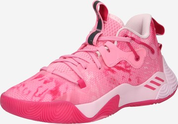 ADIDAS PERFORMANCE Спортни обувки 'Harden Stepback 3' в розово: отпред