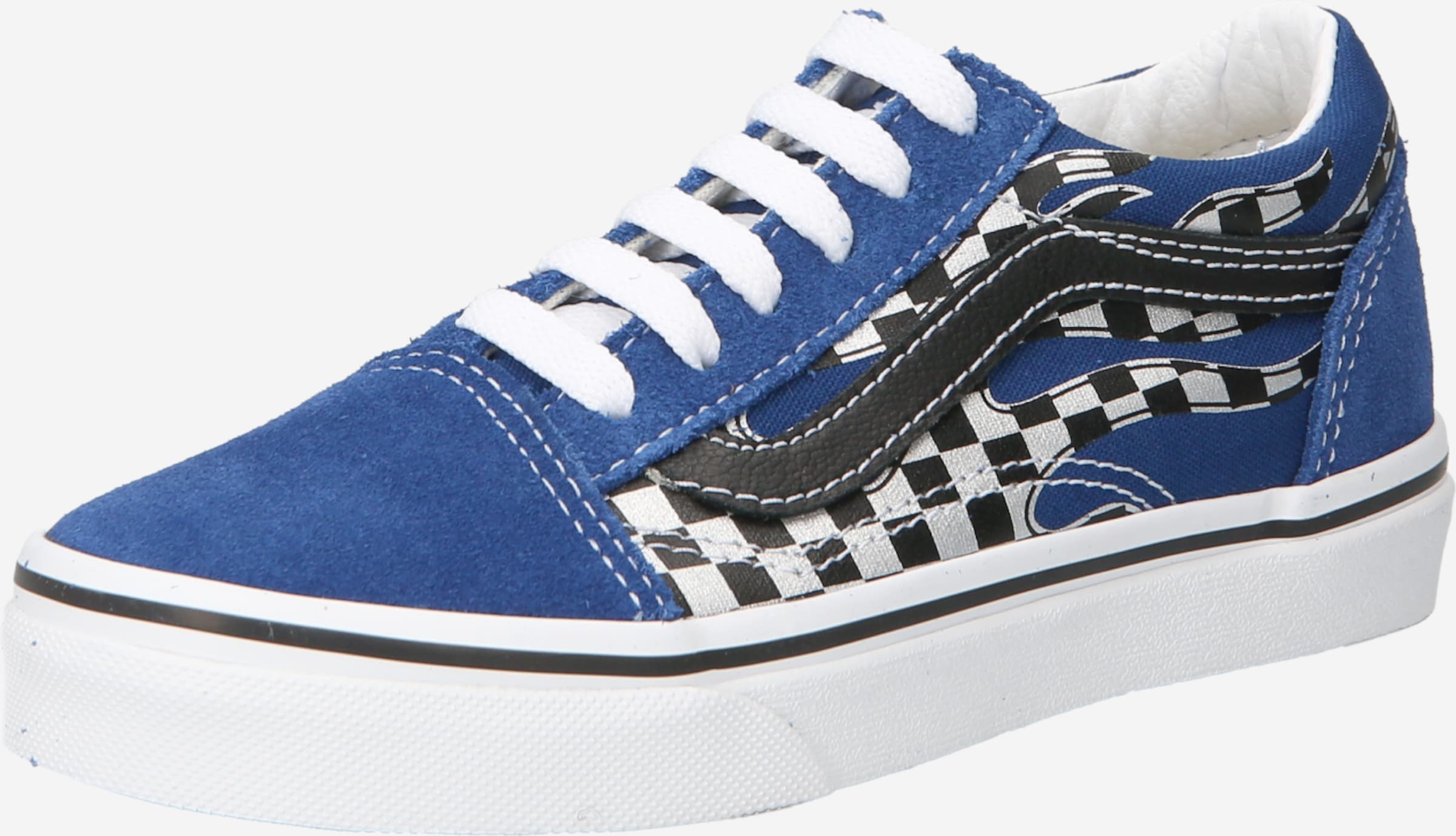 Vans old shop skool shoes blue