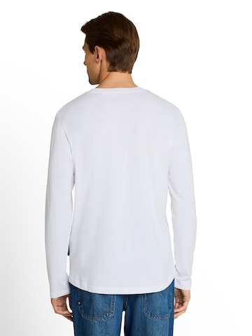 TOM TAILOR DENIM Тениска в бяло