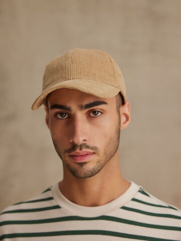 Cappello da baseball 'Ensar' di DAN FOX APPAREL in beige