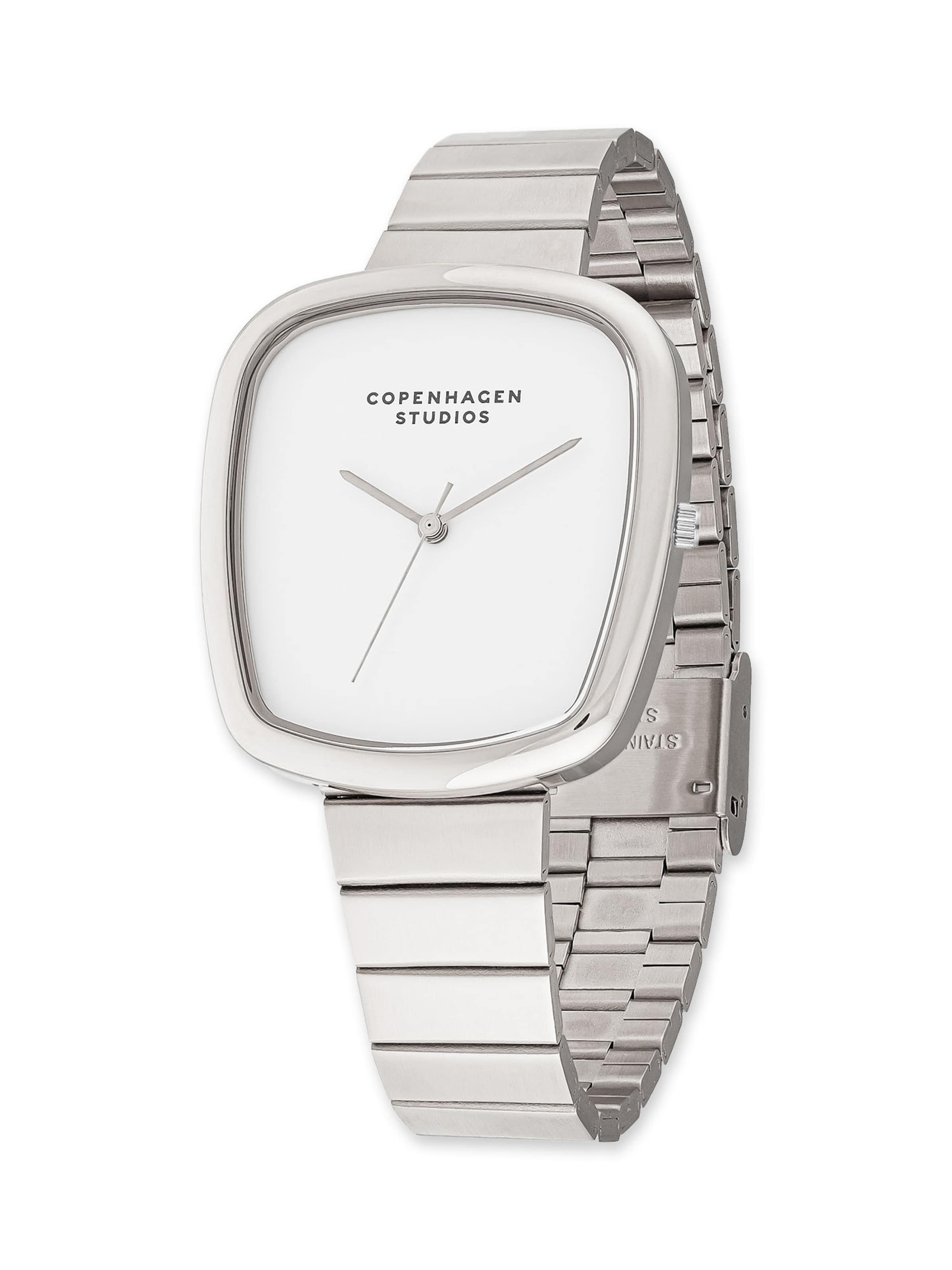Montre à affichage analogique Copenhagen Studios en argent