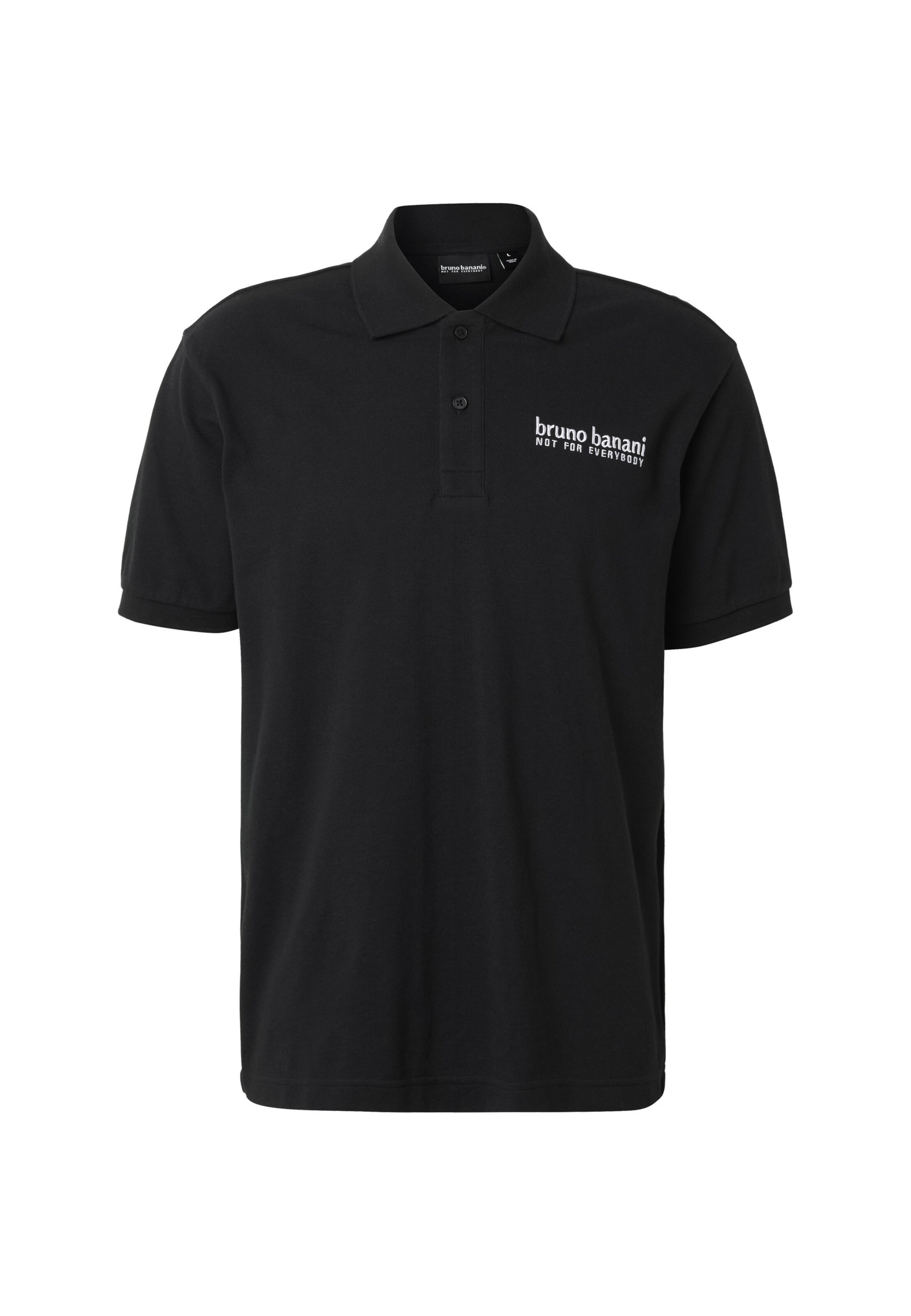 Bruno Banani Poloshirt in Schwarz: Vorderseite