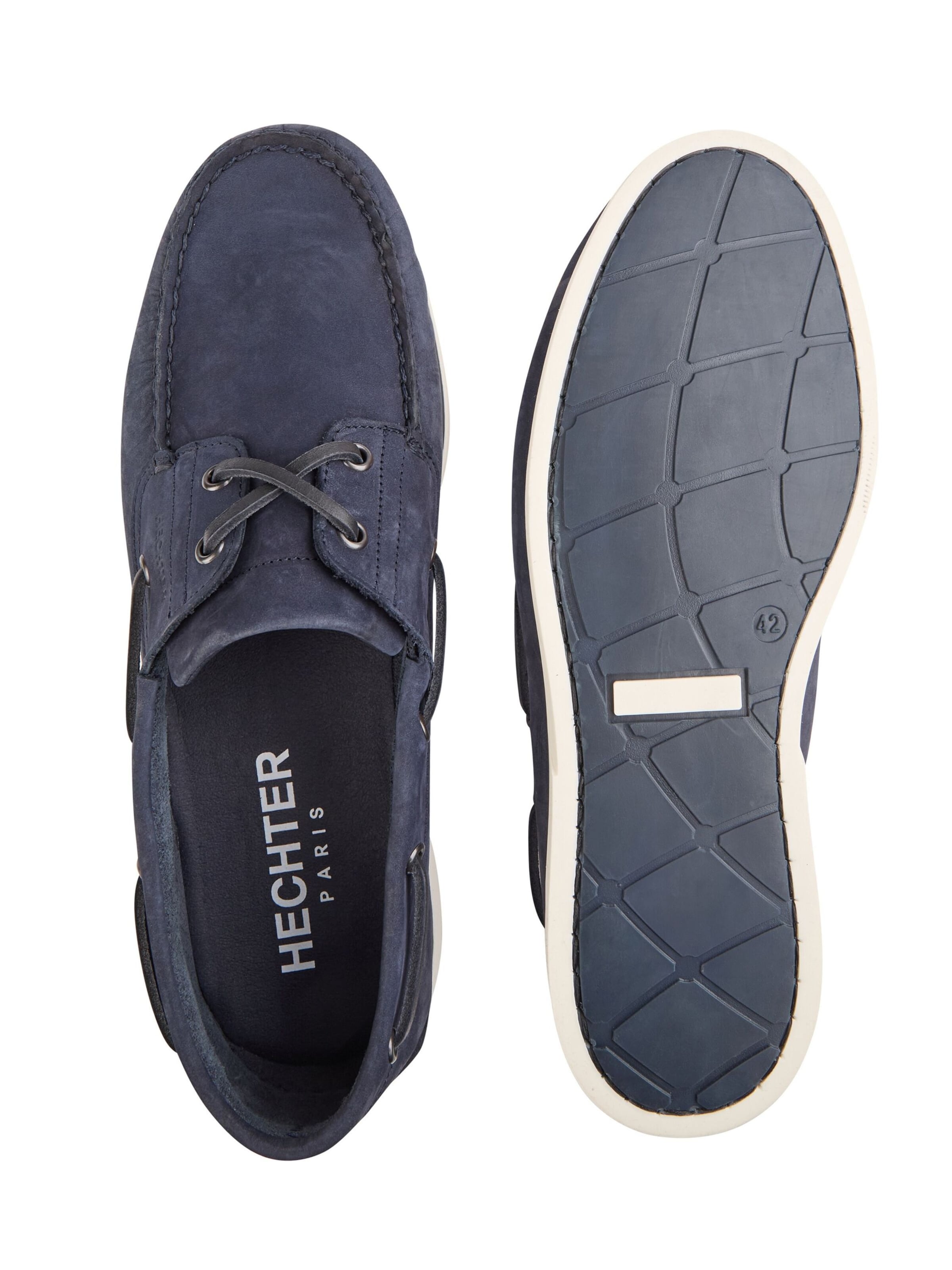 Chaussure basse HECHTER PARIS en bleu