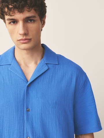 Next Pyjama kort in Blauw