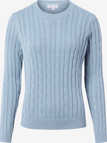 Marie Lund Pullover in Blau: Vorderseite