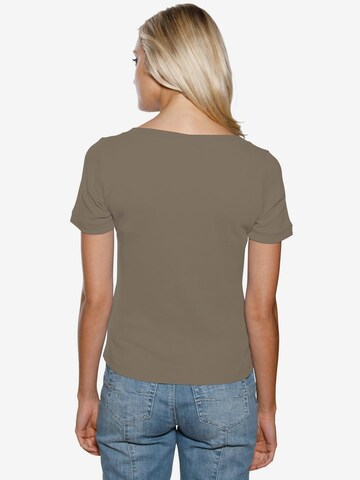 T-shirt heine en vert