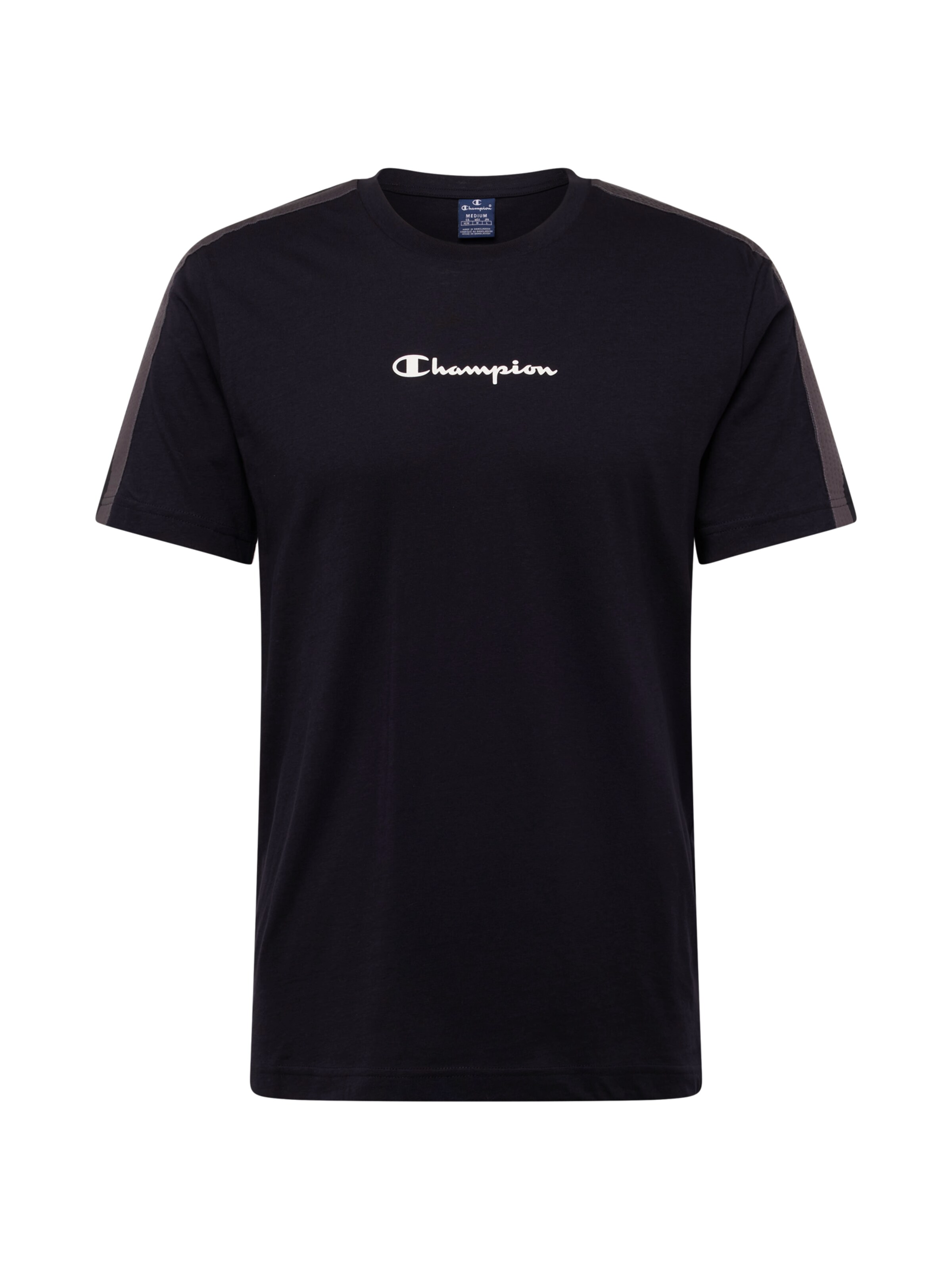 Champion Authentic Athletic Apparel Shirt 'Legacy' in Brown / Black / White, Item view